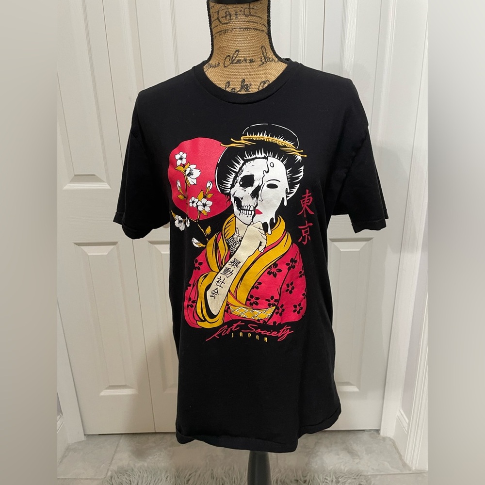 Riot Society Melting Geisha Japan Tee